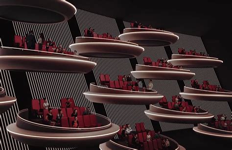 Innovative Movie Theater in Paris Resembles the Galactic Senate from ...