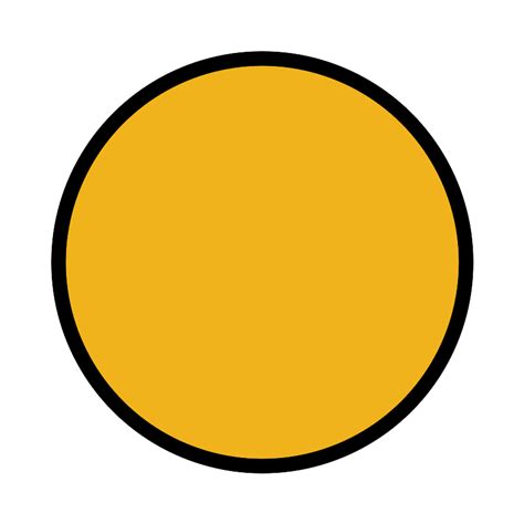 Orange Circle Vector SVG Icon - SVG Repo