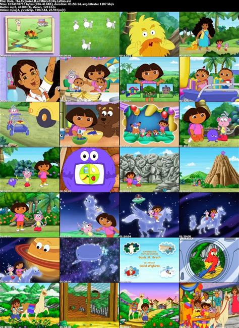 Dora The Explorer It's A Party Dvd Menu