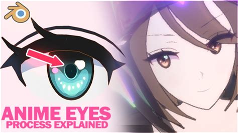 Blender: How to Make Anime Eyes | FULL Method Explained - YouTube