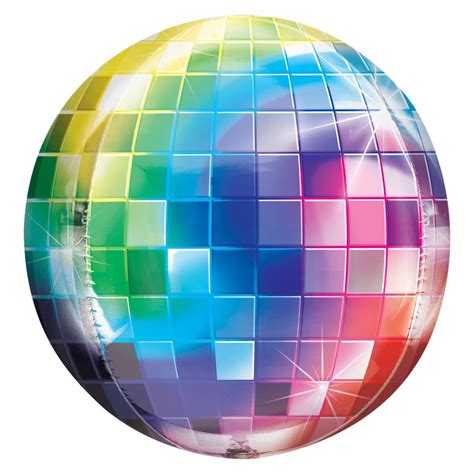 Orbz Retro Disco Ball Foil Party Balloon