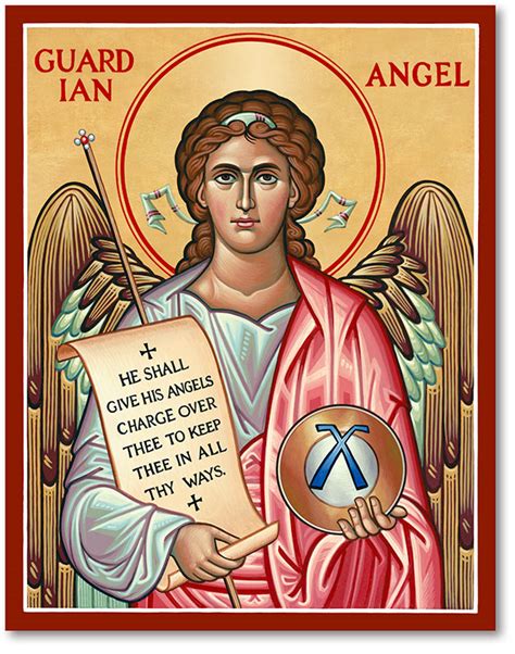 Icons of the Holy Angels: Guardian Angel Icon | Monastery Icon