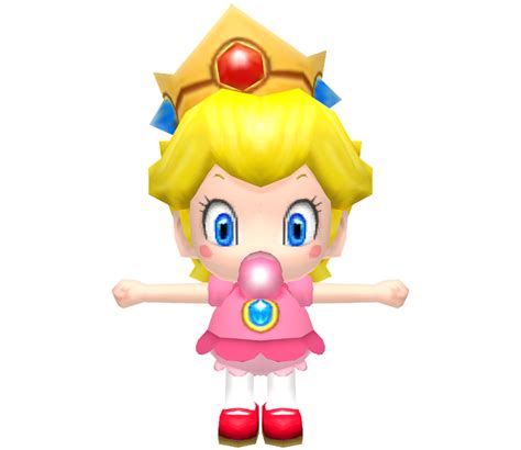 Wii - Mario Kart Wii - Baby Peach - The Models Resource