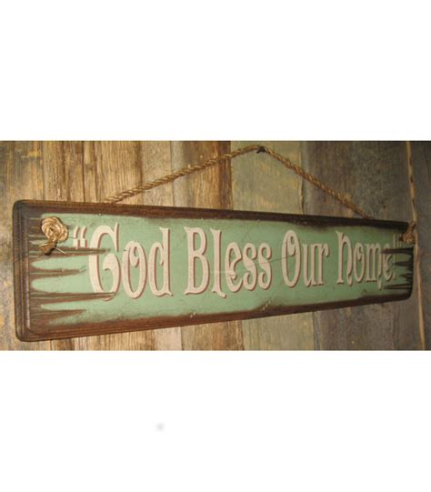 God Bless Our Home Wooden Sign | Home wooden signs, Wooden signs, Wood signs