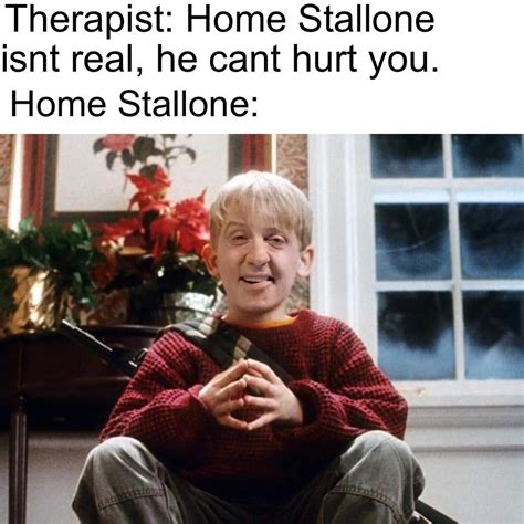 home stallone | Home Alone | Know Your Meme