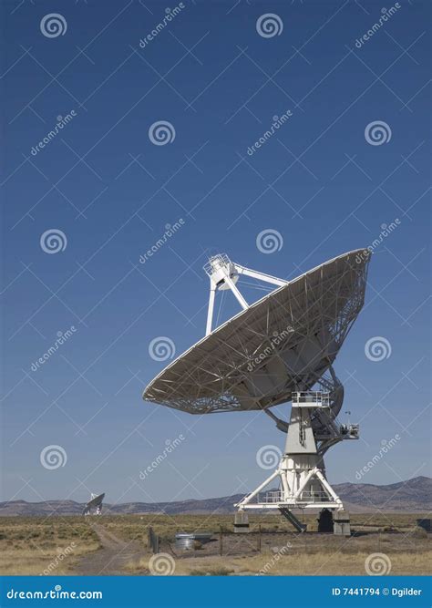 Very Large Array Radio Telescope Stock Photo - Image of seti, science: 7441794