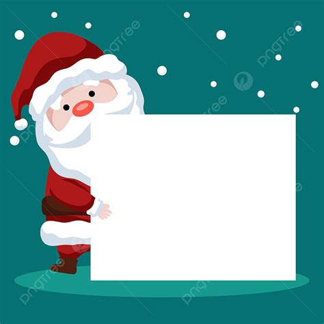 Santa Claus Christmas Vector Hd Images, Merry Christmas Card Design Of Santa Claus With His ...
