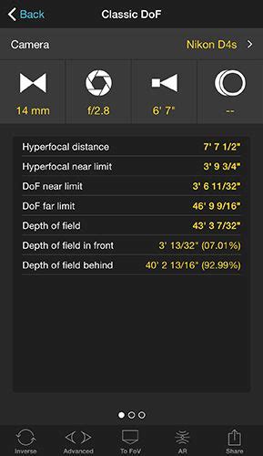 This Depth of Field (DoF) calculator will help you get the creative control on the design of ...