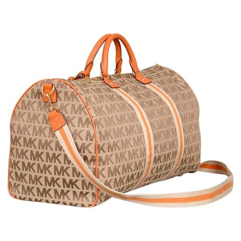 MICHAEL Michael Kors Signature Duffle Bag - Luxe Purses