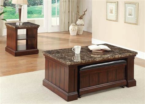 Dark Cherry Wood Coffee Table / It is crafted from solid wood, in a dark merlot finish, with a ...