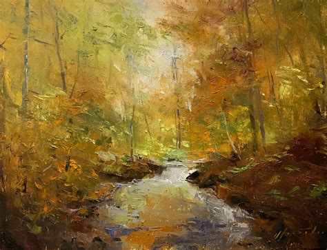 Autumn Woods | Art, Woodland scene, Painting