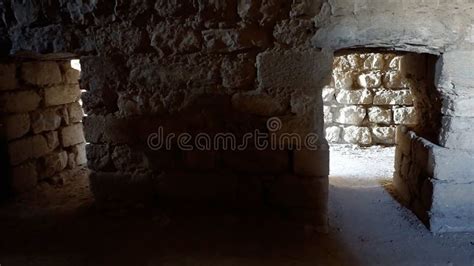 Inside Jordanian Ancient Kerak Castle. Stock Photo - Image of tourism ...