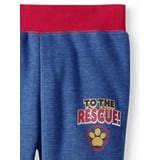 Paw Patrol Long Sleeve Raglan T-shirt & Fleece Jogger Pants, 2pc Outfit Set (Toddler Boys ...