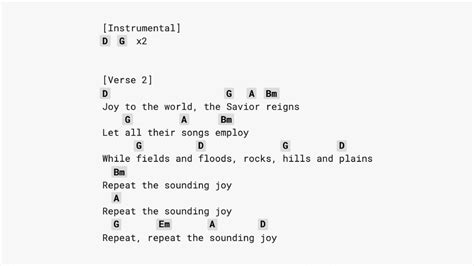 Joy to the World (Unspeakable Joy) NO CAPO guitar chords - YouTube