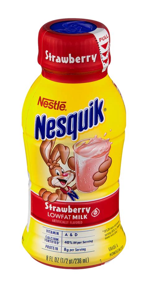 Nesquik Strawberry Lowfat Milk - Shop Milk at H-E-B