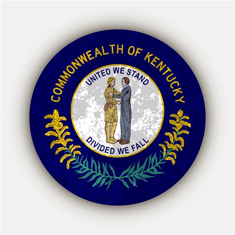 Kentucky state flag. Vector illustration. 13912118 Vector Art at Vecteezy