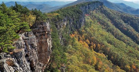 Hike to Chimney Rock in the Monongahela National Forest, Cabins, West Virginia