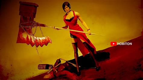 Ada Wong vs Axeman Resident Evil Majini Cosplay 1/6 Scale Tbleague ...