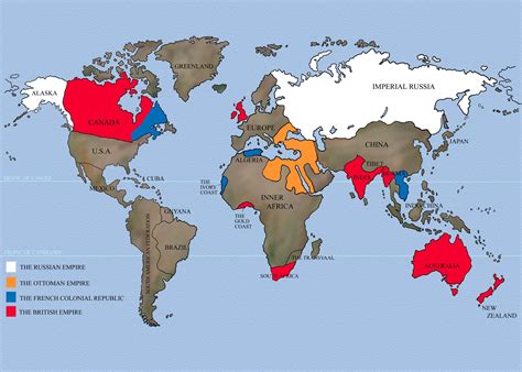 The growth of the British Empire was due in large part to the ongoing competition for resources ...