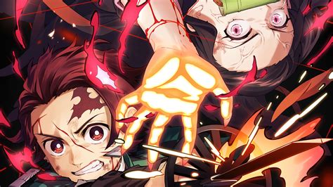 #8.2025, Tanjiro, Nezuko, Demon Slayer, 4K Wallpaper