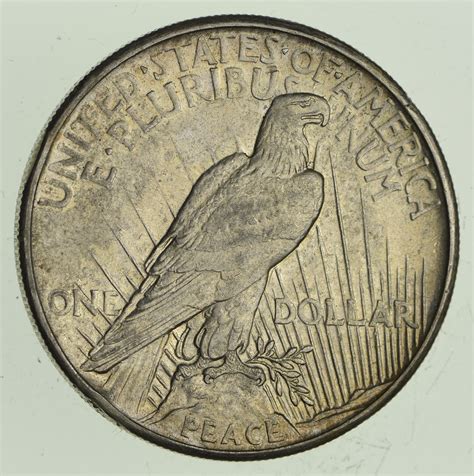 1921 Peace Silver Dollar - Choice | Property Room