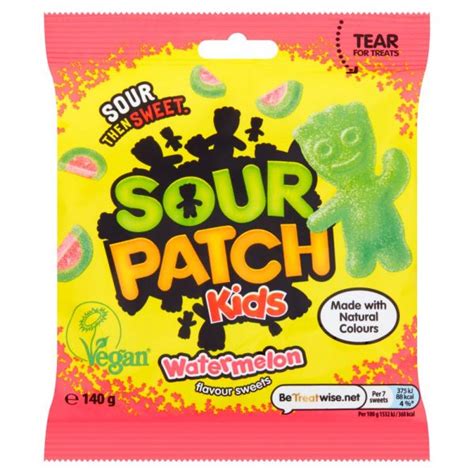 Sour Patch Kids – Watermelon – 140g | A Taste Of Home