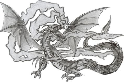 Dragon smoke by aphexdraw on deviantART | Smoke art, Art, Mystical creatures