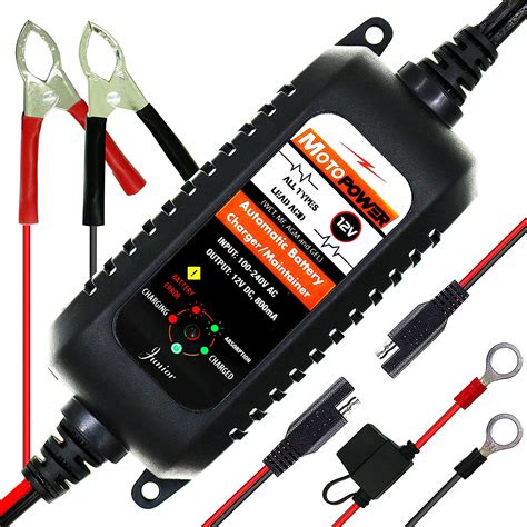 Top 10 Best Motorcycle Battery Chargers Review in 2018