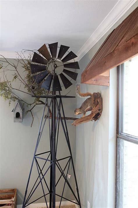 Windmill Wall Art Gives The Easygoing Feel To Your Home