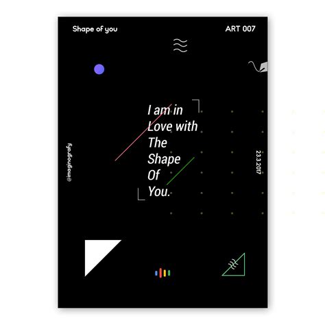 Shape of you on Behance