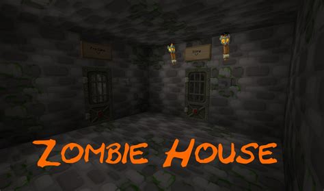 Zombie House Survival Map [V. 1.4_1] Minecraft Project