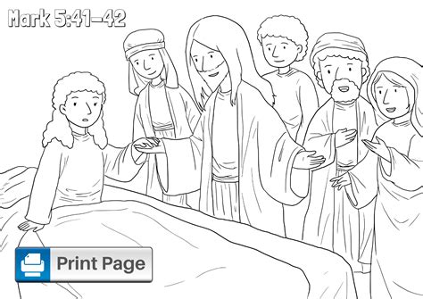 Jairus Daughter Coloring Page Beautiful Jairus Daughter 4 Coloring | Porn Sex Picture