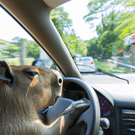 Capybara Driving Graphic · Creative Fabrica