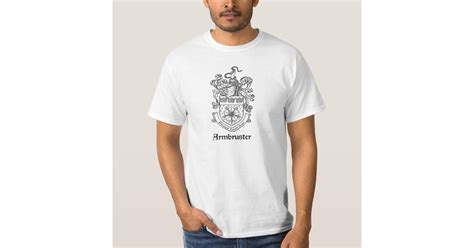 Armbruster Family Crest/Coat of Arms T-Shirt | Zazzle