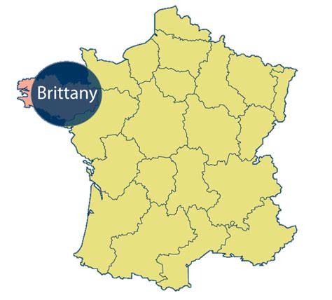 Brittany Peninsula Map