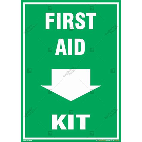 First Aid Kit Inside Sign