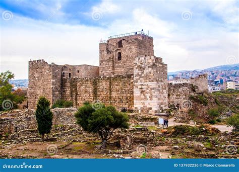 Byblos Castle, in Lebanon stock photo. Image of lebanese - 137932236