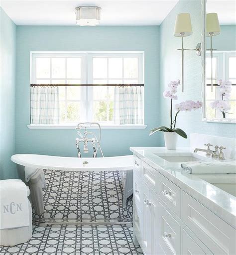 Light Blue Bathroom Floor Tiles – Flooring Guide by Cinvex