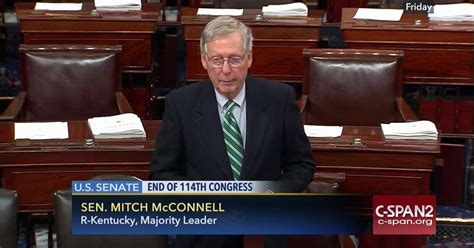 Senate Majority Leader Mitch McConell 114th Congress Review | C-SPAN.org