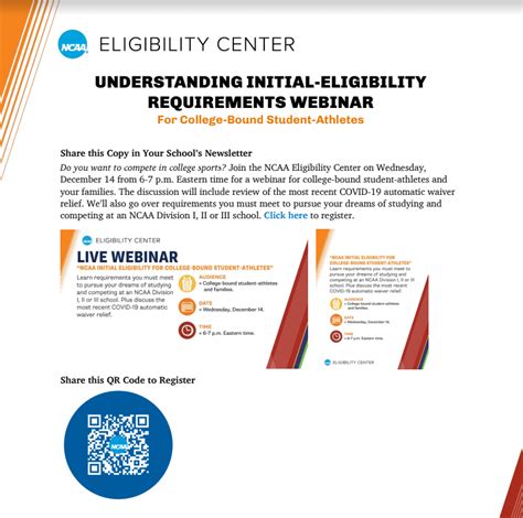 Understanding NCAA Eligibility Webinar | Paradise Honors High School