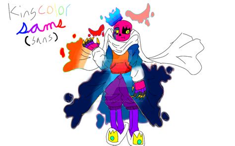 [ king color sans] by foxythepirate290 on DeviantArt