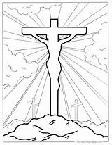 Printable Cross Coloring Pages For Kids sketch template