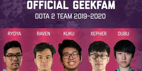 Geek Fam Dota 2 Umumkan Roster Barunya, Ada Nama Kuku! - Gamedaim