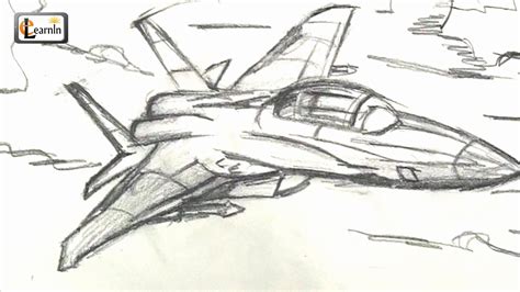 Fighter Jet Sketch at PaintingValley.com | Explore collection of ...