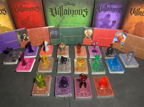 Disney Villainous board game ~ villains, characters, tokens | eBay