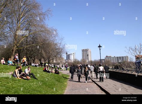 Castle Park Bristol Stock Photo - Alamy