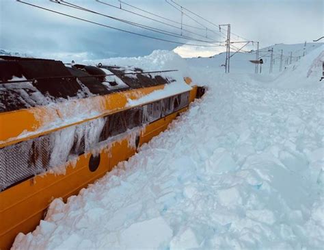 Monster February Snowfall Buries parts of Norway - Totals Surpass 2 ...