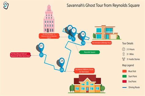 Savannah: City Highlights Self-Guided Audio Walking Tour | GetYourGuide