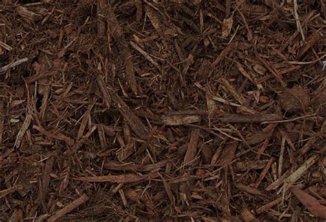 Triple Shredded Brown dyed Mulch - Philz Landscape SupplyPhilz Landscape Supply