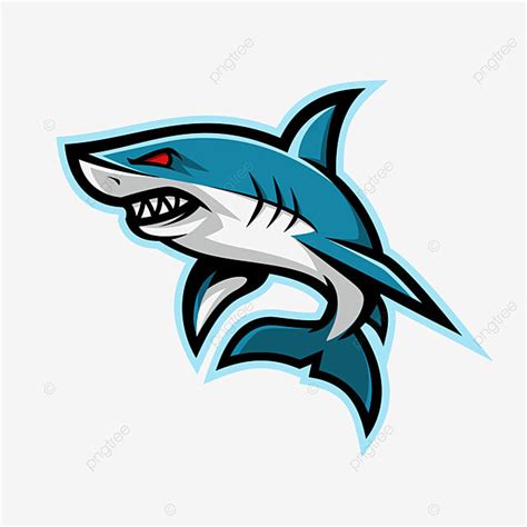 Shark Mascot Clipart PNG Images, Angry Shark Mascot Logo Vector ...